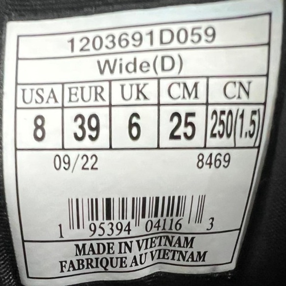 Brooks Glycerin 20 Running Shoes Athletic Sneaker Woman8W Black Gray 1203691D059 - Picture 7 of 11